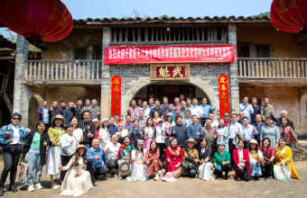 知名作家博白采风 文学助力乡村振兴